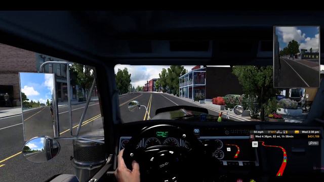 Idiot on road | Kenworth | Real Hand & Steering Wheel смотреть онлайн