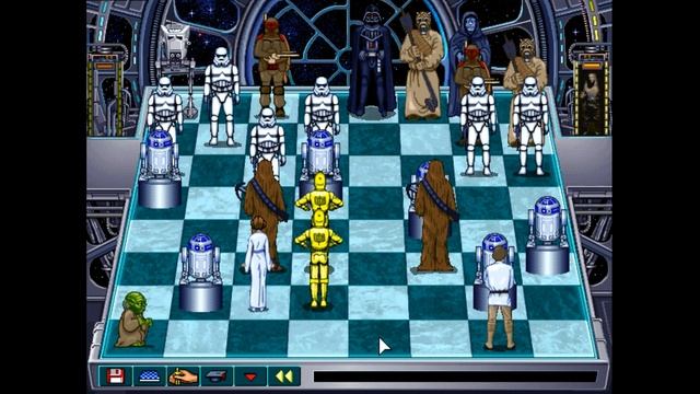 Star Wars Chess (PC, 1993) смотреть онлайн