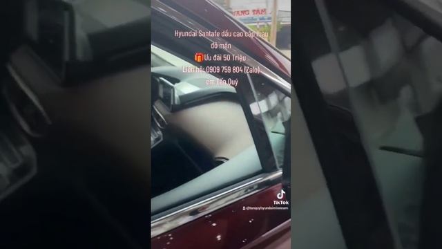Hyundai Santafe dầu cao cấp màu đỏ mậnƯu đãi 50 Triệu Liên hệ: 0909 759 804 (Zalo) em Tấn Quý смотреть онлайн