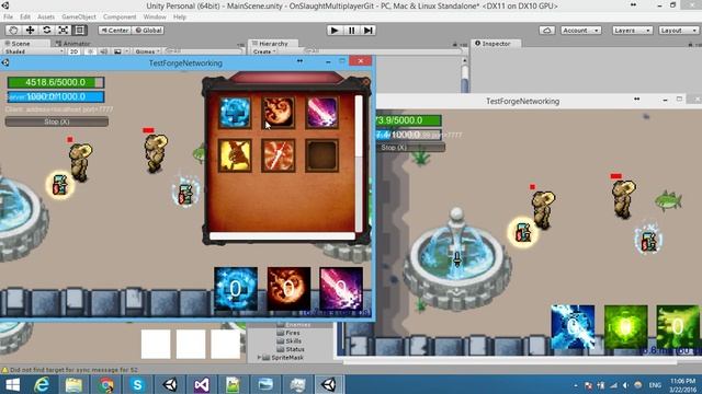 Unity Unet multiplayer game test смотреть онлайн