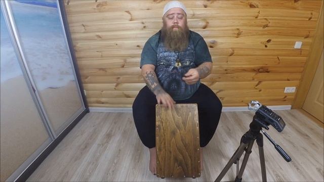 Cajon Lesson | Урок по кахону с простым рисунком-упражнением смотреть онлайн