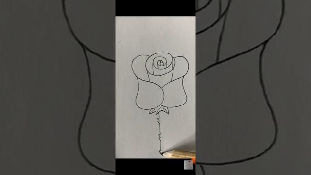как быстро и легко нарисовать розу? смотреть онлайн