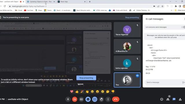 useState with Objects || Updating Objects in State && create login form in React JS смотреть онлайн