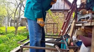 Изготовление прицепа для велосипеда. Часть 2. Установка колес.