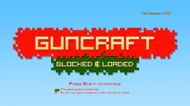 Guncraft: Blocked & Loaded Title Screen (Xbox 360) смотреть онлайн