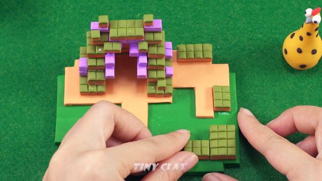 Making Tiny Minecraft Java And Bedrock - 1.18 | Polymer Clay смотреть онлайн