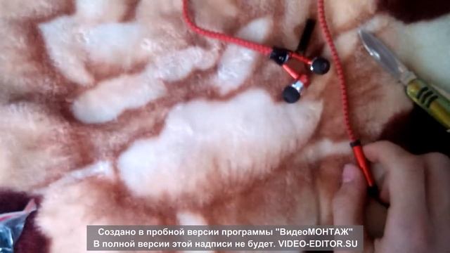 Посылки из Китая (Tinydeal) №1 Наушники Zipper Style смотреть онлайн