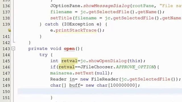 Java Notepad Project-part 6 смотреть онлайн