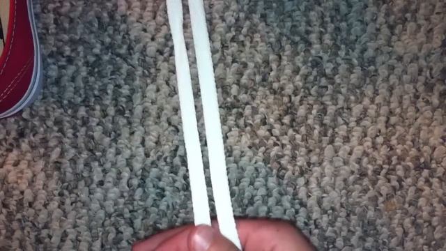 How to straight lace (bar lace) vans with 4 holes смотреть онлайн