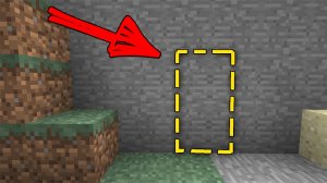 Как сделать потайную дверь в горе Майнкрафт- гайд