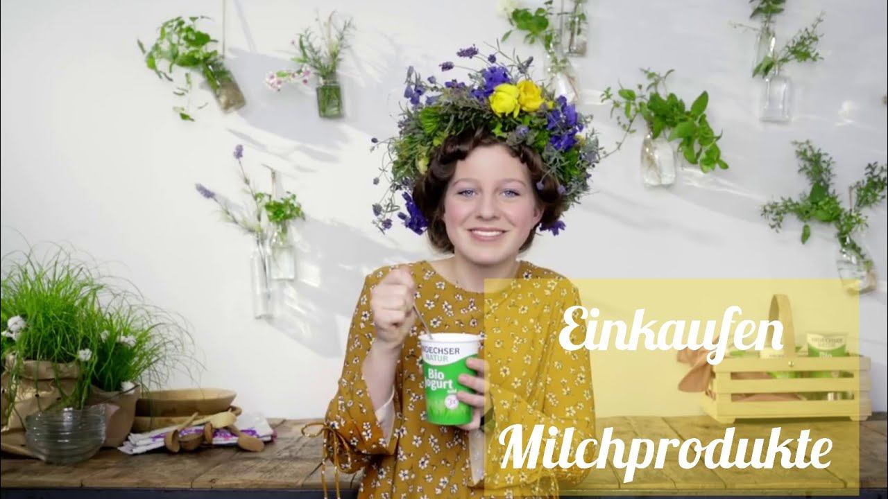 Einkaufen. Milchprodukte| Dialog A1, A2