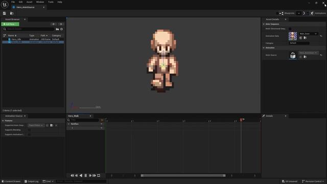 Unreal Engine 5 Tutorial - 2D Top Down Game Part 2: Player Character смотреть онлайн