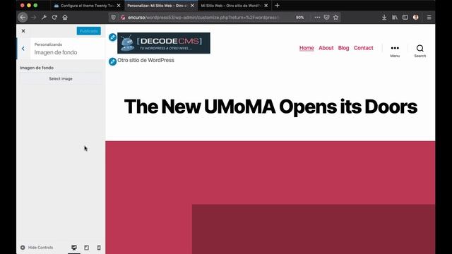Configura el theme Twenty Twenty de WordPress смотреть онлайн