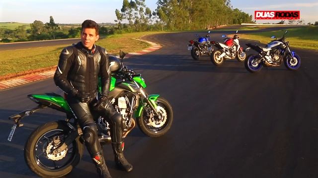 COMPARATIVO | KAWASAKI Z650 X YAMAHA MT-07 X HONDA CB 650F X YAMAHA XJ6