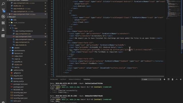 Angular Firebase Tutorial. Set up Angular Reactive forms and submit to database #3 смотреть онлайн