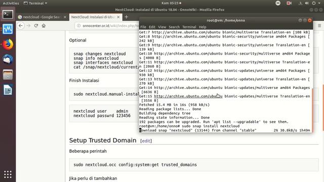 20190509 Instalasi Nextcloud