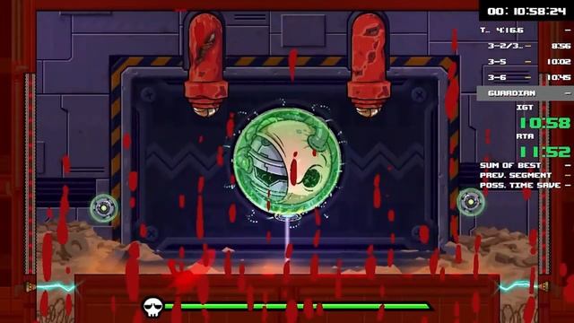 Super Meat Boy Forever Developer Reacts to 21 Minute Speedrun смотреть онлайн
