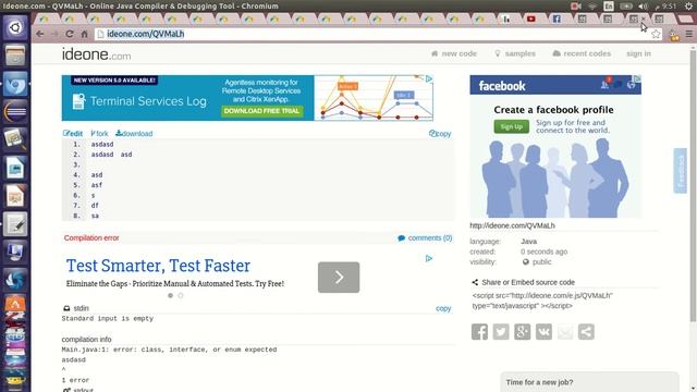 How to submit your solutions on ideone "Fekra Course 2015" смотреть онлайн