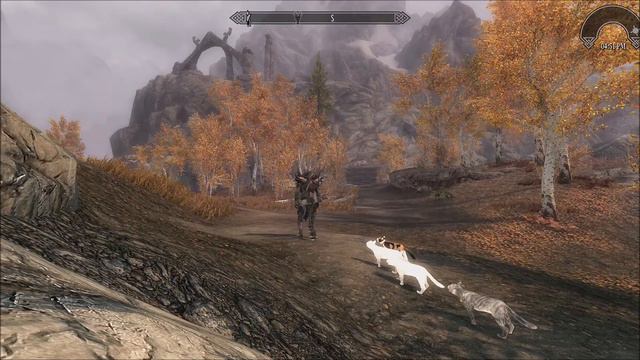 【Skyrim SE】猫が猫を集めて冒険に出る。#12.３匹目のドラゴンに土がえぐられ・・・ смотреть онлайн