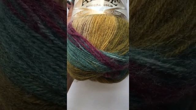 Подробный обзор пряжи Alize Batik Angora Gold(секционного крашения) №4341