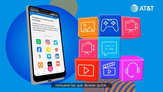 Personaliza tu Plan AT&T Ármalo con tus redes sociales favoritas смотреть онлайн
