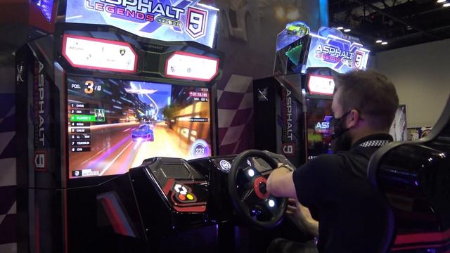Asphalt 9 Legends Arcade DX by LAI Games [IAAPA 2021] смотреть онлайн