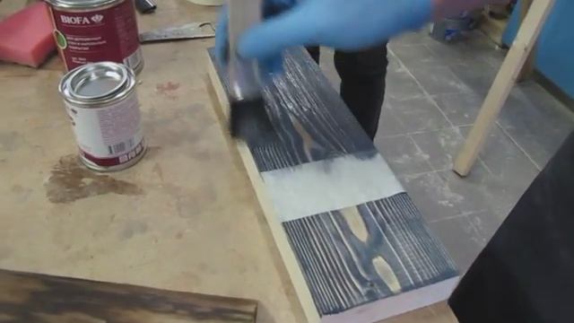 Серебрение маслом для дерева Биофа - брашированной и обожженой поверхности смотреть онлайн