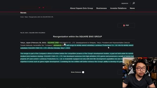 Square Enix Shut Down Forspoken Studio Luminous Productions Just 1 Month After Game Launch смотреть онлайн