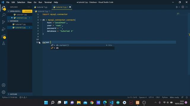 Belajar Membuat Table Pada Database MySQL Menggunakan Python | Tutorial Database (Part 2) смотреть онлайн