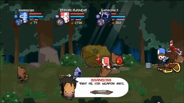Castle Crashers Playthrough Part 1 смотреть онлайн