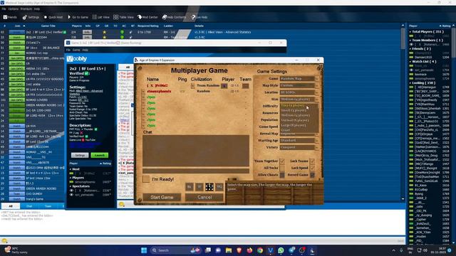 AOE II : Voobly : 1x1 BF Lord |vs SimonxPhoenix смотреть онлайн