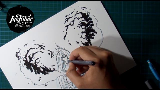 INKTOBER2018 - DAY 4: Spell (TUTORIAL) смотреть онлайн