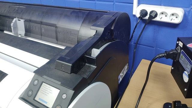 Пример печати на плоттере Canon TM-300 смотреть онлайн