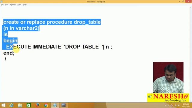 What is Dynamic SQL in PL/SQL | Oracle PL/SQL Tutorial Videos | Mr.Vijay Kumar смотреть онлайн