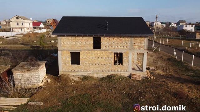 Дом в Крыму. Дом из ракушечника. Дом в Феодосии. #обзордома #строительстводома #домвкрыму смотреть онлайн