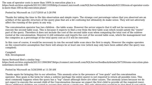 Databases: Execution plan percentages don't add up to 100% (2 Solutions!!) смотреть онлайн