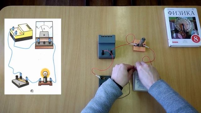 Лабораторная работа №4 Сборка электрической цепи и измерение силы тока в её различных участках смотреть онлайн