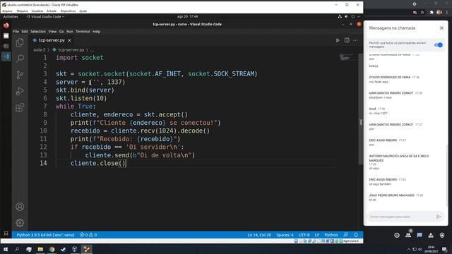 Aula 2 | Sockets | Python para Pentesters смотреть онлайн