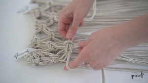 Сумка-шоппер (авоська) в технике макраме своими руками