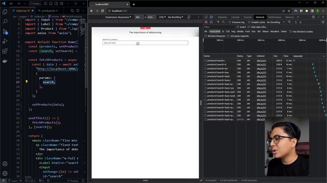 Pentingnya DEBOUNCING buat fitur search смотреть онлайн