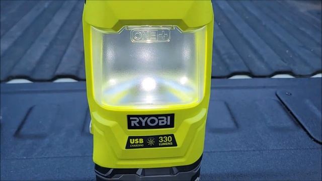 Ryobi 18-Volt ONE+ Cordless Area Light with USB Charger | Lantern смотреть онлайн