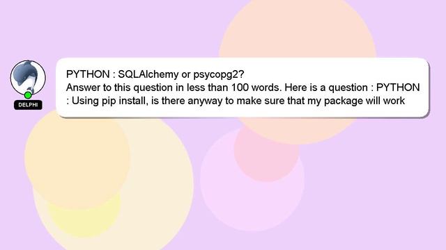 PYTHON : SQLAlchemy Or Psycopg2?