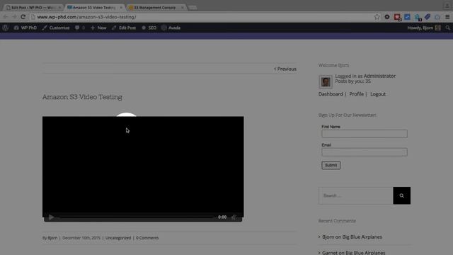 Embed & Allow Access To Amazon S3 Video The Quick & Easy Way | WP Learning Lab смотреть онлайн