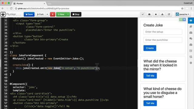 EP 1.9 - Angular / Quickstart / User Interaction & Outputs смотреть онлайн