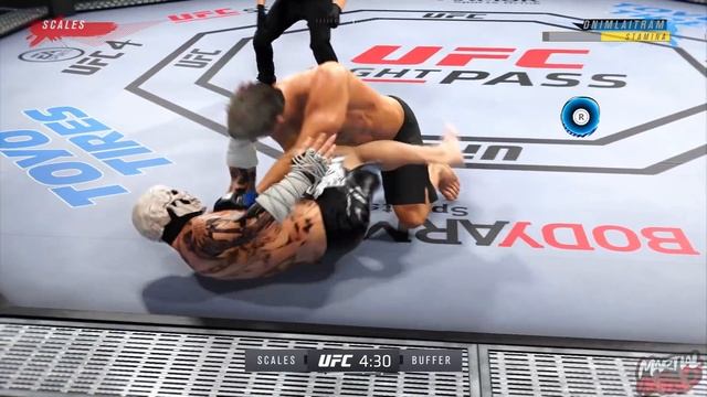 I Ran Into A Demon Tattoo'd Skull While Using Bruce Buffer! смотреть онлайн