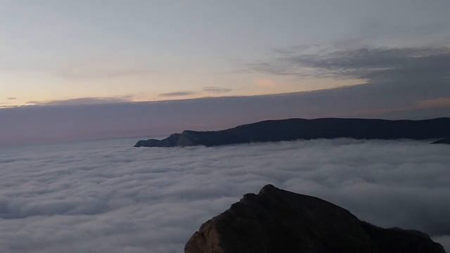 2021 12 30 вид с горы Святого Ильи во время заката смотреть онлайн