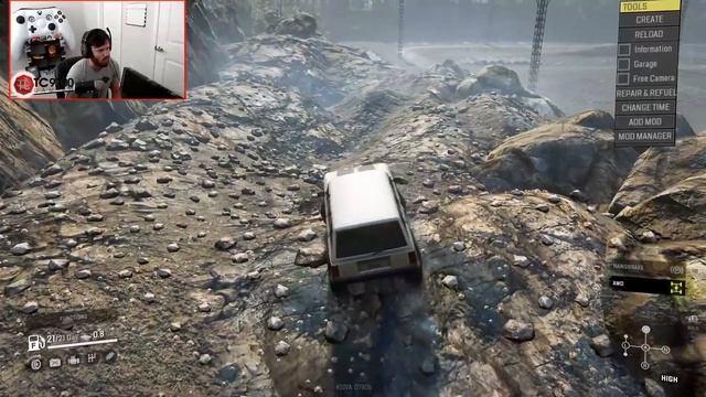 SnowRunner: JEEP XJ смотреть онлайн
