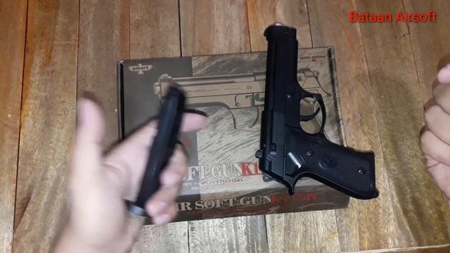 K117d | Spring Type | Airsoft Pistol | Full Metal смотреть онлайн
