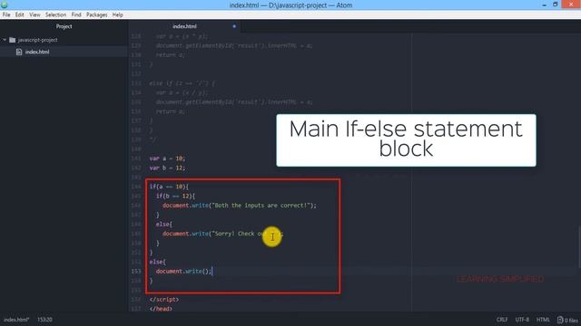 JavaScript Tutorial for Beginners #14 - Nesting If else Condition Analysis смотреть онлайн