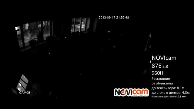 NOVIcam 87E 2.8 Ночь смотреть онлайн